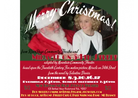 Miracle on 34th Street - Presented by RiverStage Theatre of New Richmond